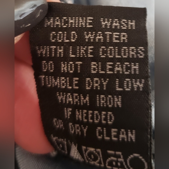 Velvet Heart Chambray Lightwash Denim Joggers Elastic Waist Pockets Size Medium - Picture 16 of 16